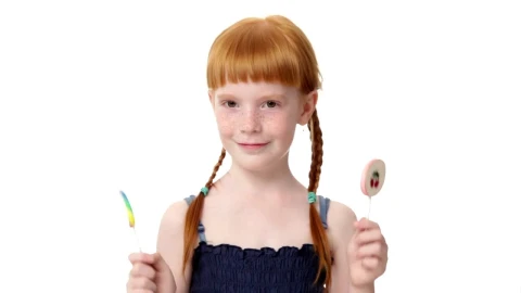 Stock Footage Young Child With Two Candy Sticks Live Wallpaper Free - Free Live Wallpaper