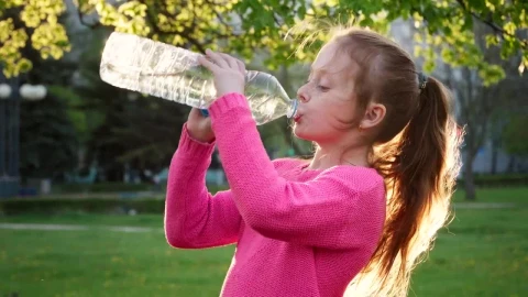 Stock Footage Young Child With A Water Bottle Live Wallpaper Free - Free Live Wallpaper