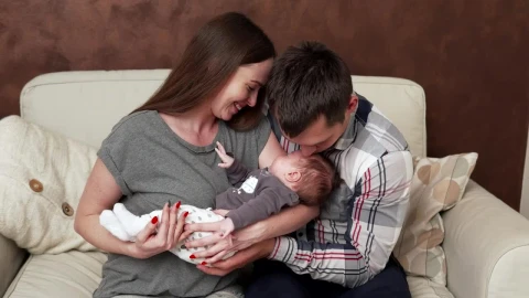 Stock Footage Young Couple With Their Baby Live Wallpaper Free - Free Live Wallpaper