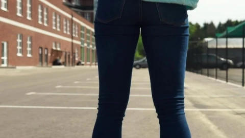 Stock Footage Woman With In Roller Skates Live Wallpaper Free - Free Live Wallpaper