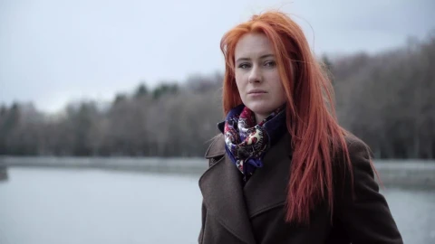 Stock Footage Woman Outside On A Cold Day Live Wallpaper Free - Free Live Wallpaper