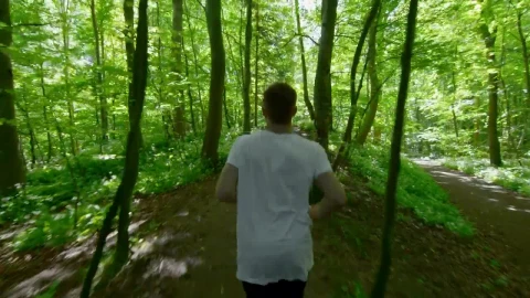 Stock Footage Young Man Running Live Wallpaper Free - Free Live Wallpaper
