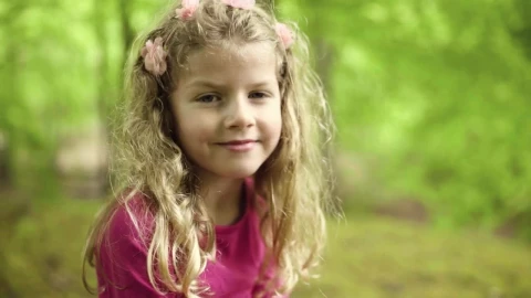 Stock Footage Young Girl Smiling Live Wallpaper Free - Free Live Wallpaper