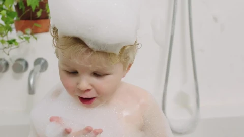 Stock Footage Young Boy Playing With Bubbles Live Wallpaper Free - Free Live Wallpaper