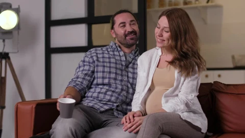 Stock Footage Young Couple Sharing A Joke Live Wallpaper Free - Free Live Wallpaper