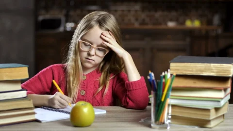 Stock Footage Young Girl With A Headache Live Wallpaper Free - Free Live Wallpaper