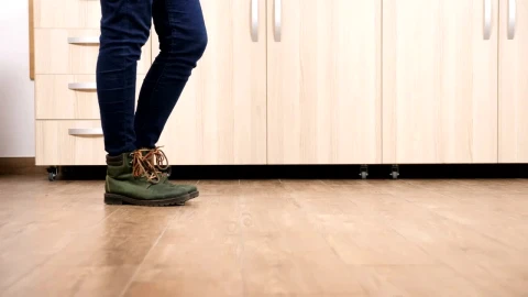 Stock Footage Woman Dancing On The Kitchen Floor Live Wallpaper Free - Free Live Wallpaper
