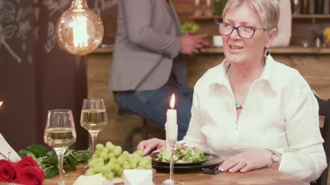 Stock Footage Woman Given A Ring During Dinner Live Wallpaper Free - Free Live Wallpaper