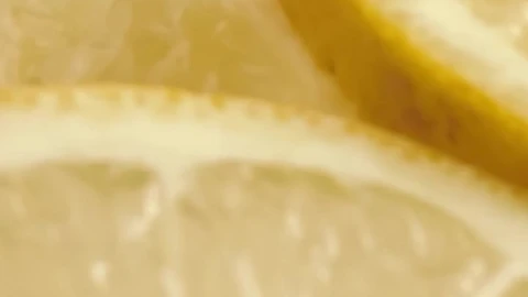 Stock Footage Yellow Lemon Slices In Detail Live Wallpaper Free - Free Live Wallpaper