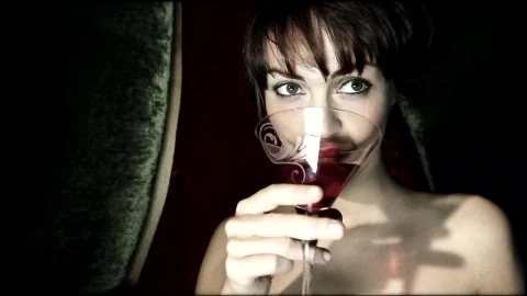 Stock Footage Woman Drinking A Cocktail Live Wallpaper Free - Free Live Wallpaper