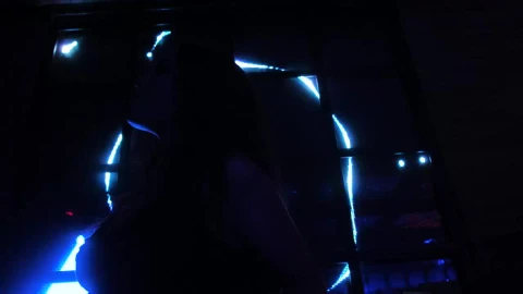 Stock Footage Woman Dancing Alone In The Club Live Wallpaper Free - Free Live Wallpaper