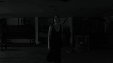 Stock Footage Zombie Walking Forward At Abandoned Place Live Wallpaper Free - Free Live Wallpaper