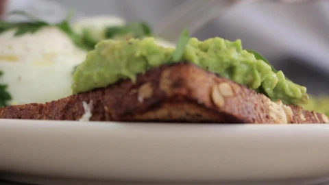 Free Video Avocado Toast Salad Close Up Video Live Wallpaper - Free Live Wallpaper