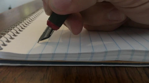 Free Video Man Writing Notepad Video Live Wallpaper - Free Live Wallpaper
