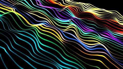 Abstract Color Lines Video Live Wallpaper - Free Live Wallpaper