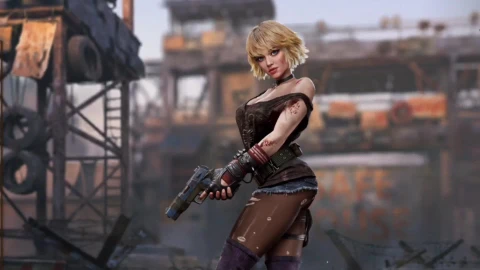Apocalyps Girl Live Wallpaper No Copyright For PC - Free Live Wallpaper