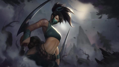 League of Legends Akali Live Wallpaper For PC - Free Live Wallpaper