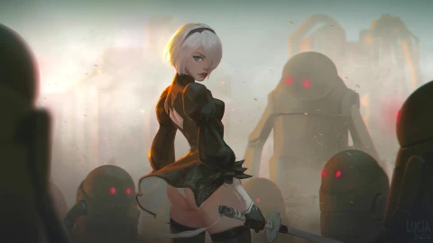 Nier Automata Live Wallpaper For PC - Free Live Wallpaper