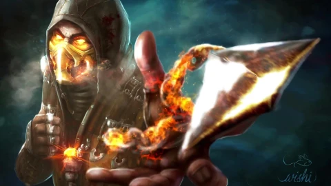 Cool Free Mortal Kombat Scorpion Live Wallpaper - Free Live Wallpaper