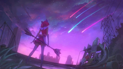 Stratus Clouds Girl Live Wallpaper - Free Live Wallpaper
