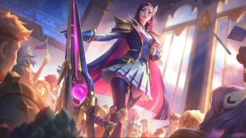 Battle Academia Caitlyn Live Wallpaper - Free Live Wallpaper