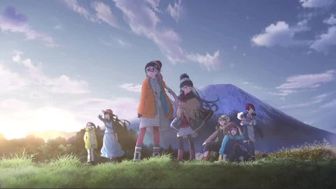 Yuru Camp Next to Spring Live Wallpaper Anime - Free Live Wallpaper