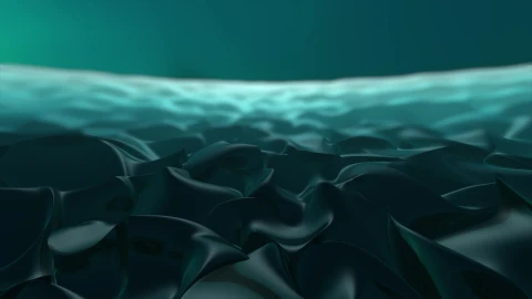 HD Teal Glass Waves Live Wallpaper & Screensaver - Free Live Wallpaper