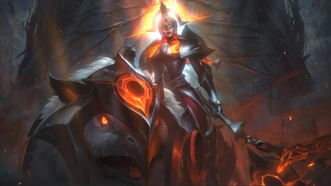 Solar Eclipse Sejuani LoL Live Wallpaper Game - Free Live Wallpaper