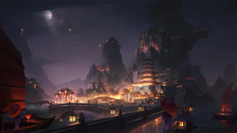 Night Market Fireworks Live Wallpaper - Free Live Wallpaper