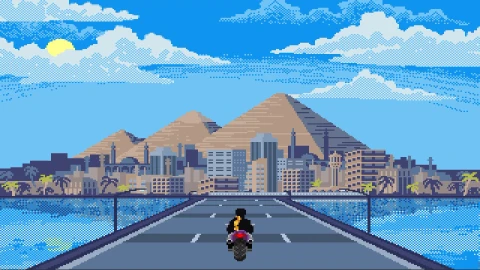 Pixel Cairo Live Wallpaper - Free Live Wallpaper