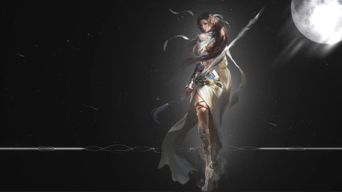 Swordsman Chinese Sword Live Wallpaper Girl - Free Live Wallpaper