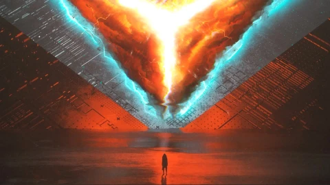 Triangular Energy Live Wallpaper Matrix - Free Live Wallpaper