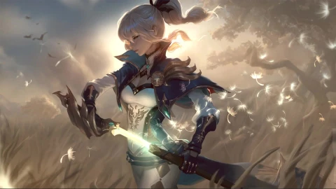 Genshin Impact Jean Sword Live Wallpaper - Free Live Wallpaper