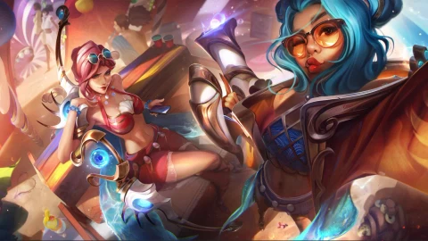 Ocean Song Ashe and Zeri Live Wallpaper - Free Live Wallpaper