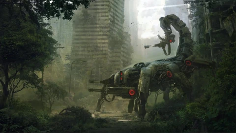 Scorpitron 2.0 Cyborg Wasteland Live Wallpaper - Free Live Wallpaper