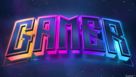 Gamer Neon Animated Wallpaper - Free Live Wallpaper