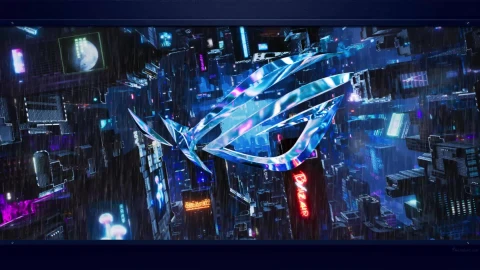 Asus Rog Logo Rain Animated Wallpaper - Free Live Wallpaper