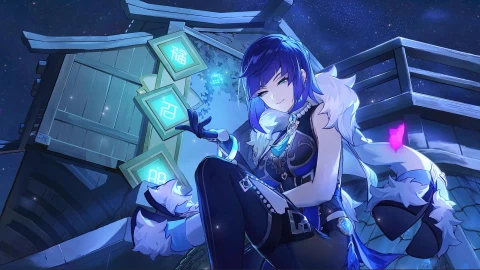 Yelan Anime Genshin Impact Live Wallpaper for PC - Free Live Wallpaper