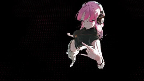 Cool PC Music Girl Live Wallpaper - Free Live Wallpaper
