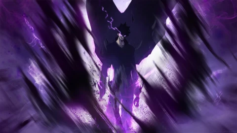 Cool PC Solo Leveling Purple Live Wallpaper - Free Live Wallpaper