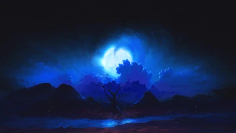 Field of Blue Live Wallpaper - Free Live Wallpaper