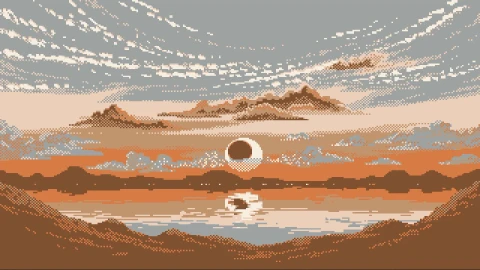 Annular Set Pixel Live Wallpaper - Free Live Wallpaper