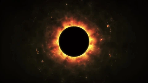 solar eclipse dark animated wallpaper - Free Live Wallpaper