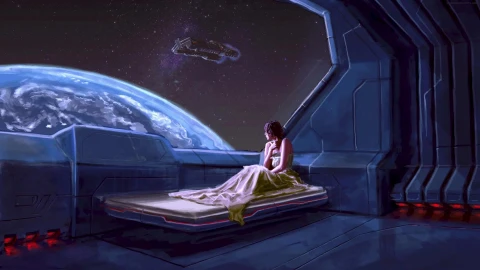 space room animated wallpaper - Free Live Wallpaper
