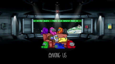 among us skeld hangout - Free Live Wallpaper