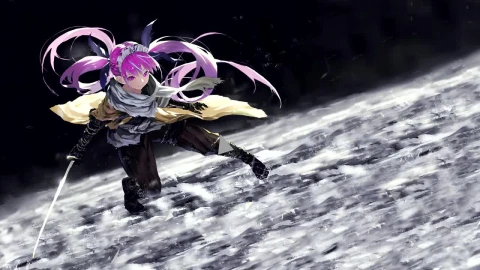 anime minato aqua x sekiro 4k 60fps animated wallpaper - Free Live Wallpaper