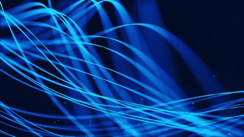 Abstract Blue Landscape Particles Live Wallpaper - Free Live Wallpaper