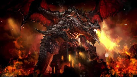 Windows Deathwing The Destroyer World Of Warcraft Live Wallpaper - Free Live Wallpaper
