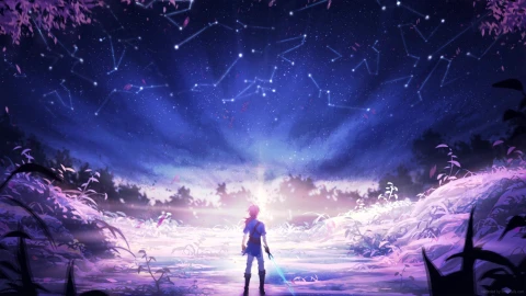 Desktop Link Constellations The Legend Of Zelda Breath Of The Wild Live Wallpaper - Free Live Wallpaper