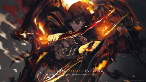 Desktop Sung Jinwoo Assassin Solo Leveling Live Wallpaper - Free Live Wallpaper